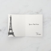 Customizable_Paris_Eiffel Turm Karte (Innenseite)