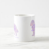 Customizable Pastel Purple Cavalier King Charles   Kaffeetasse (Mittel)
