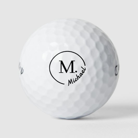 Customizable Personal Touch Birthday Father's Day  Golfball (Vorderseite)