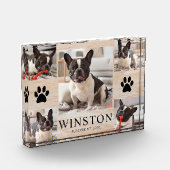 Customizable Pet Dog Memorial Keepsake Fotoblock (Links)