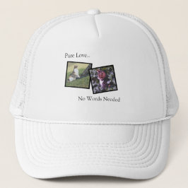 Customizable Pet Lover Photo Hat Truckerkappe