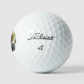 Customizable Pet Photo Pet Parents Golf Lover Gift Golfball (Logo)