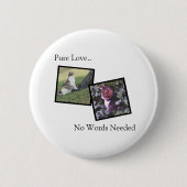 Customizable Pet Pin Button (Vorderseite)