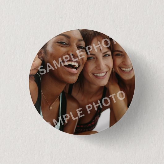 Customizable Photo Button (Vorderseite)