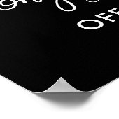 Customizable Police Retirement Photo Party Welcome Poster (Ecke)