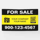 Customizable Property For Sale Real Estate Agency Banner (Horizontal)