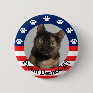 Customizable Proud DemoCAT Button
