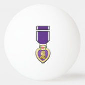Customizable Purple Heart Medal Tischtennisball (Vorderseite)