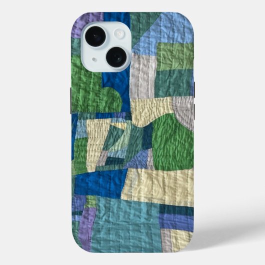 Customizable quilt phone case (Rückseite)