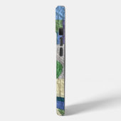 Customizable quilt phone case (Rückseite / Links)