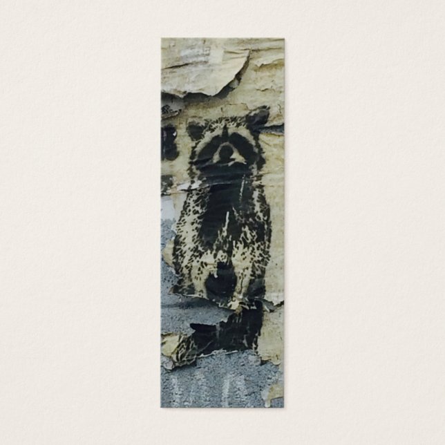 CUSTOMIZABLE Raccoon Urban Street Art Graffiti (Vorderseite)