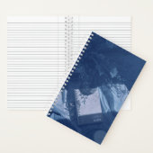 Customizable Reversible Blue Journal Notizblock (Innen)
