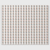 Customizable Robot Kids Geschenkpapier (Flach)