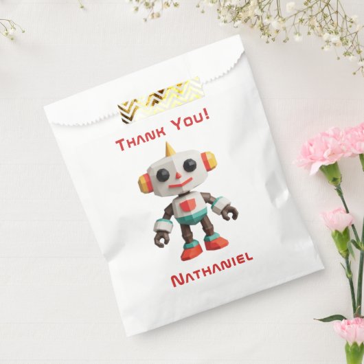 Customizable Robot Kids Geschenktütchen (Versiegelt)