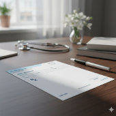 Customizable RX Pad for Doctors - Prescription Pad Notizblock