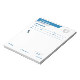 Customizable RX Pad for Doctors - Prescription Pad Notizblock
