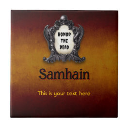 Customizable Samhain Ceramic Tile Fliese
