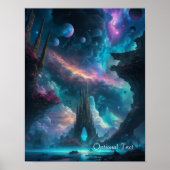 Customizable Sci-Fi Fantasy Poster (Vorne)