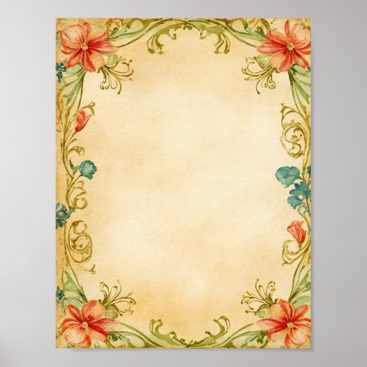 Customizable Scrapbook & Journal Supplies Download Poster (Vorne)