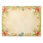 Customizable Scrapbook & Junk Journal Supplies Notizblock (Vorderseite)