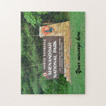 Customizable Shenandoah National Park Puzzle