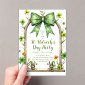 Customizable St. Patrick’s Day Invitation  Acryleinladungen (Insitu (Handheld))