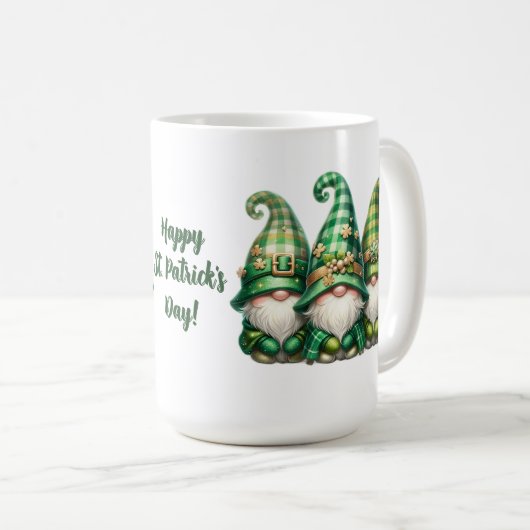 Customizable St. Patrick's Day Kaffeetasse (VorderseiteRechts)