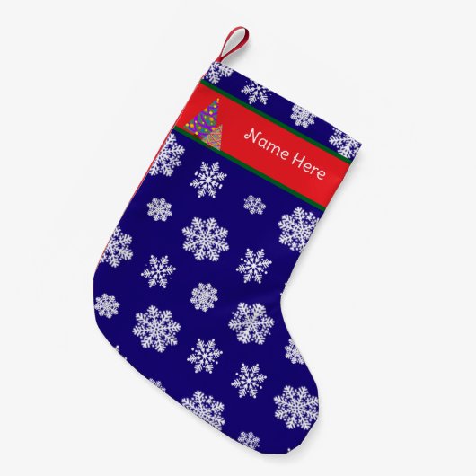 Customizable stocking kleiner weihnachtsstrumpf (Vorderansicht (hängend))