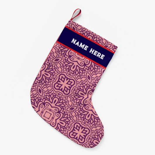 Customizable stocking kleiner weihnachtsstrumpf (Vorderansicht (hängend))