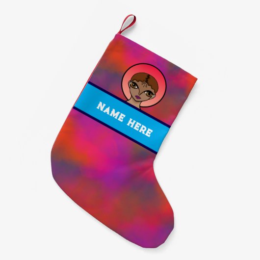 Customizable stocking kleiner weihnachtsstrumpf (Vorderansicht (hängend))