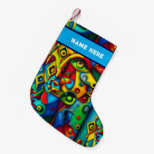 Customizable stocking kleiner weihnachtsstrumpf (Vorderansicht (hängend))