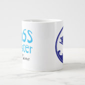 Customizable (SVG Controled Illustrations) NAME Jumbo-Tasse (Vorderseite)