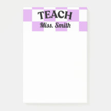 Customizable Teacher Post-it