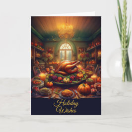 Customizable Thanksgiving Karte