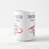 Customizable UNESCO asking for their Bestteachers  Kaffeetasse (Mittel)