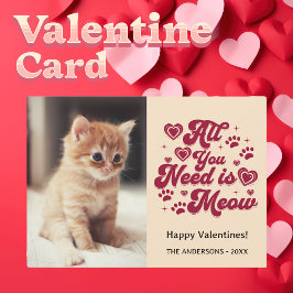 Customizable Valentine Photo Card Holiday Card Feiertagskarte