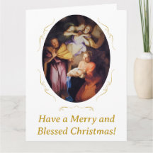 Customizable Vintage Nativity Christmas