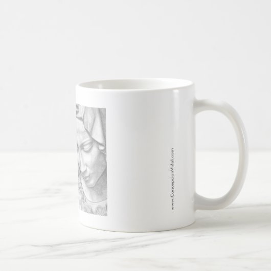 Customizable Virgin Mary Mug Kaffeetasse (Rechts)
