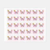 Customizable “W is for” Alphabet Art – Inspiration Etiketten (Blatt)