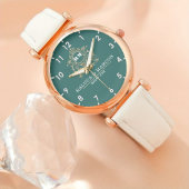 Customizable wedding gift for newlyweds or couples armbanduhr