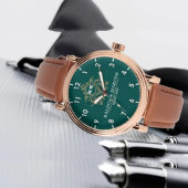 Customizable wedding gift for newlyweds or couples armbanduhr