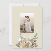 Customizable Wedding Invitation Einladung (Rückseite)