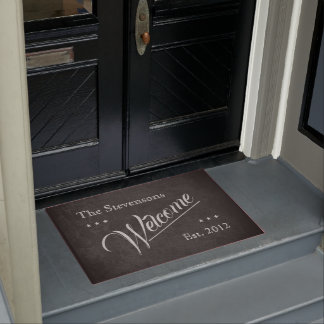 Customizable Welcome  Fußmatte