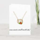 CUSTOMIZABLE Western Wedding INVITATION Einladung (Rückseite)