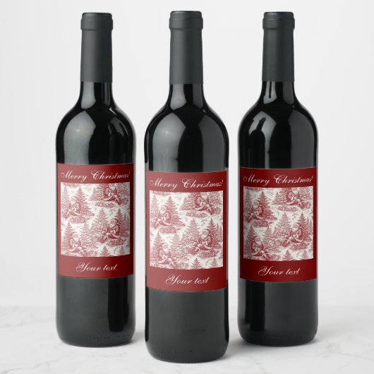 Customizable wine bottle label weinetikett (Flaschen)