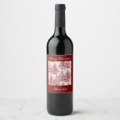 Customizable wine bottle label weinetikett (Vorderseite)