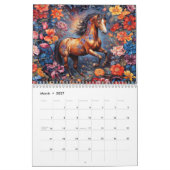 Customizable Wonderful Animals World Calendar 2026 Kalender (Mär 2027)