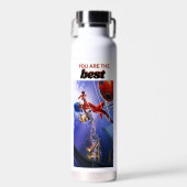 Customizable "You Are The Best" Ladybug Kids Water Trinkflasche (Vorne)