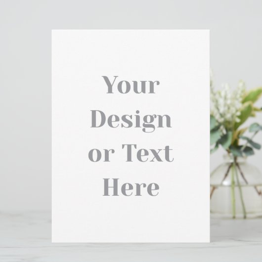 Customizable Your Design or Text Here Personalized (Stehend Vorderseite)