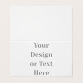 Customizable Your Design or Text Here Personalized (Außenseite Aufgefaltet)